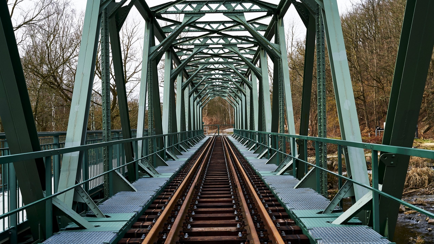 Architektur Brücke der Chemnitztalbahn