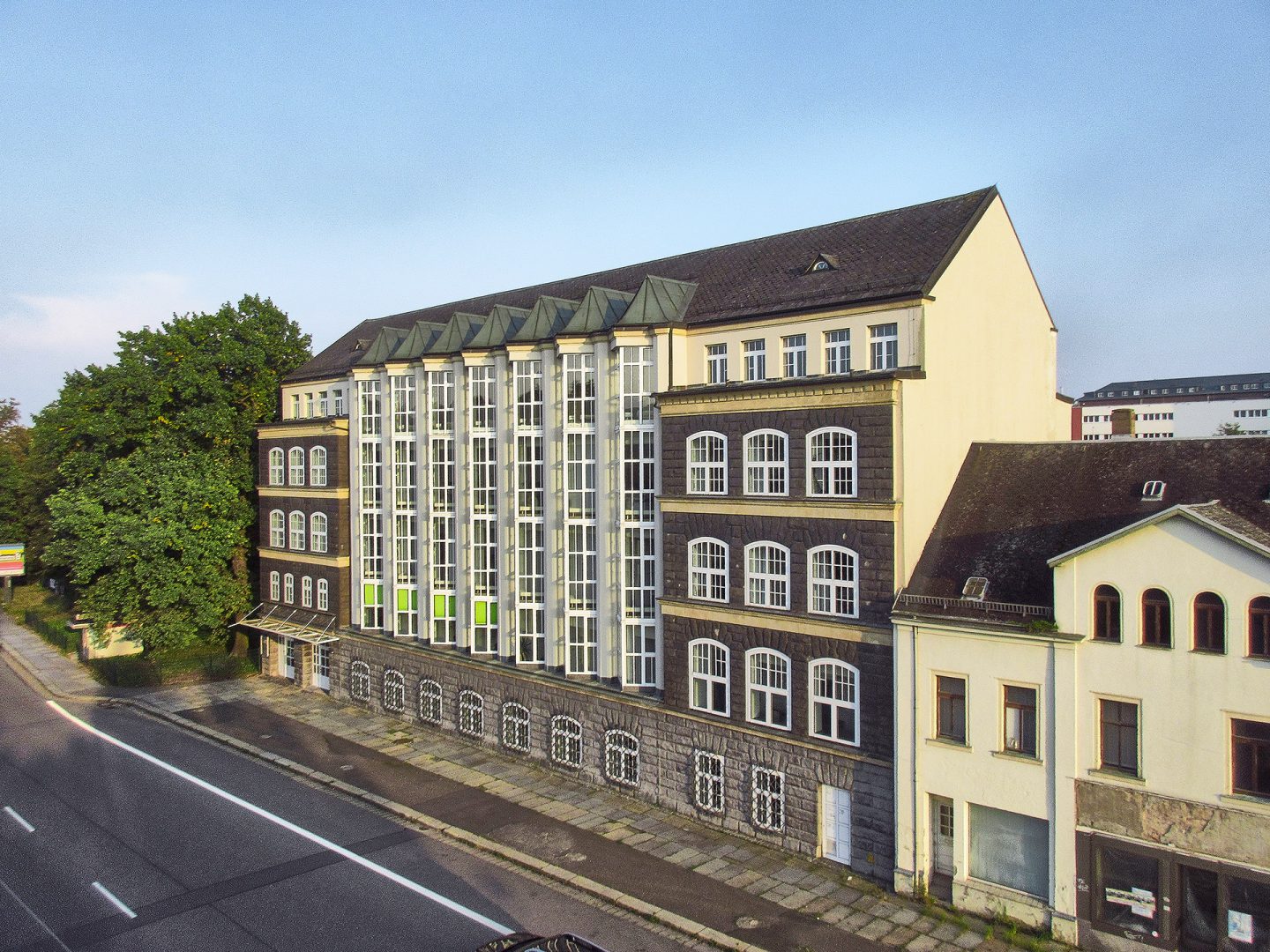 Architekutfotografie, Ehem. Mechanische Wollweberei Sachsen Hans Bernstein